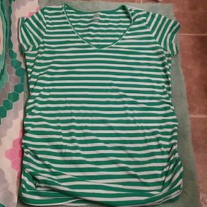 Striped Old Navy Maternity  T-Shirt